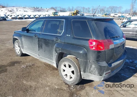 2013 GMC Terrain Sle-1 from USA, damaged, VIN 2GKALMEK0D6121352